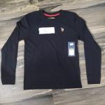 Boys’ Long Sleeve Solid T-Shirts – U.S. Polo Assn. Style | OEM Manufacturer & Exporter