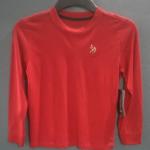 Boys’ Long Sleeve Solid T-Shirts – U.S. Polo Assn. Style | OEM Manufacturer & Exporter